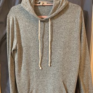 Express One Eleven Pullover Hooded Sweater